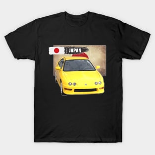 Yellow Acura Integra 1999 06 T-Shirt